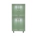 Soldat 60 cu 4 usi Zebra MDF verde drept